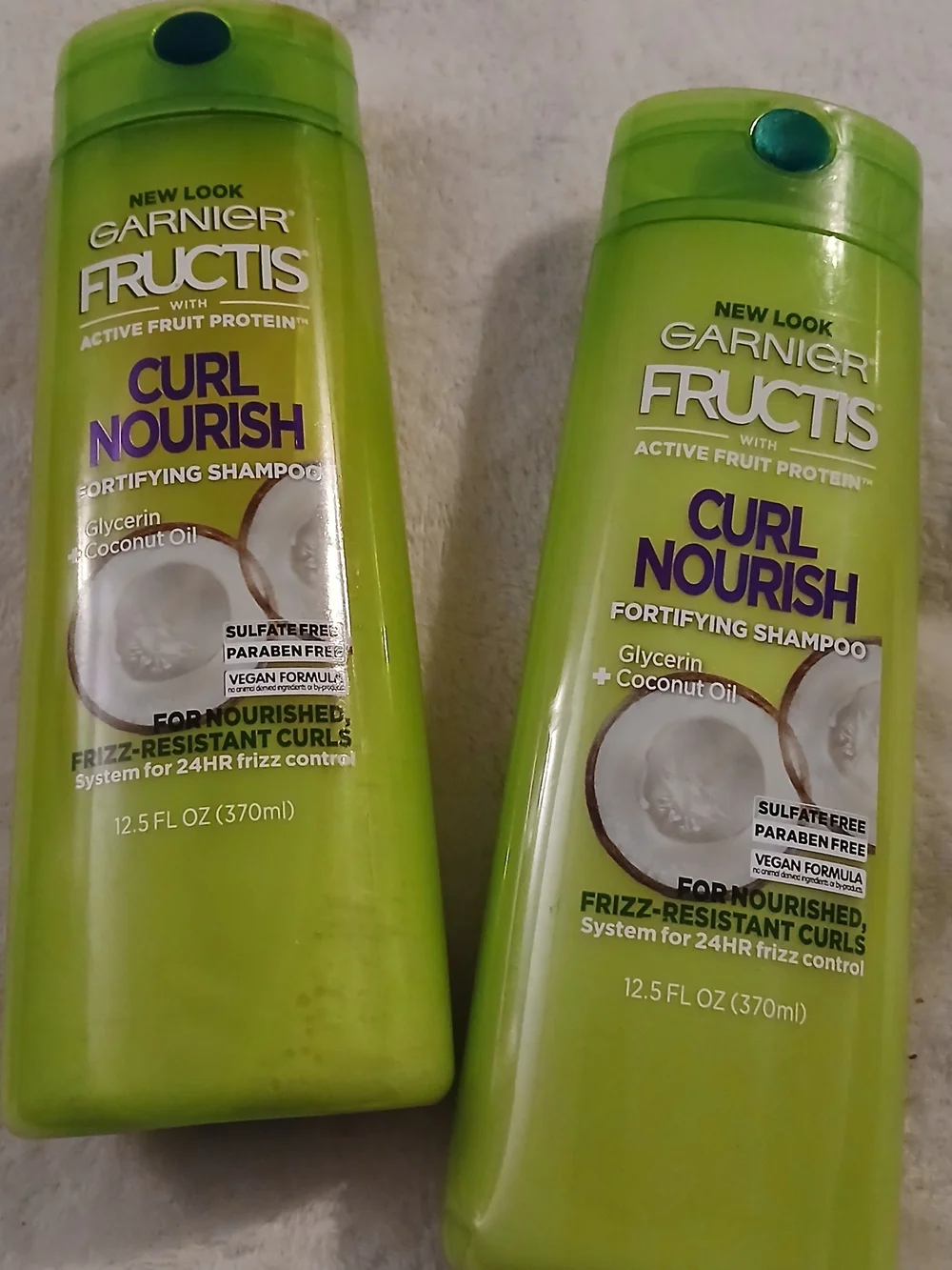 Garnier Fructis Curl Nourish Shampoo x 2 FULL SIZE 12.5 fl oz